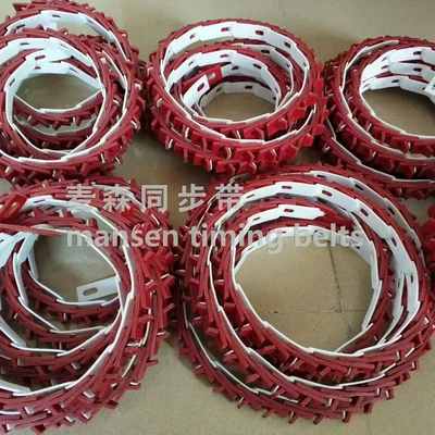 Avtomobil ötürücü kəmərləri red studded triangle belt industrial