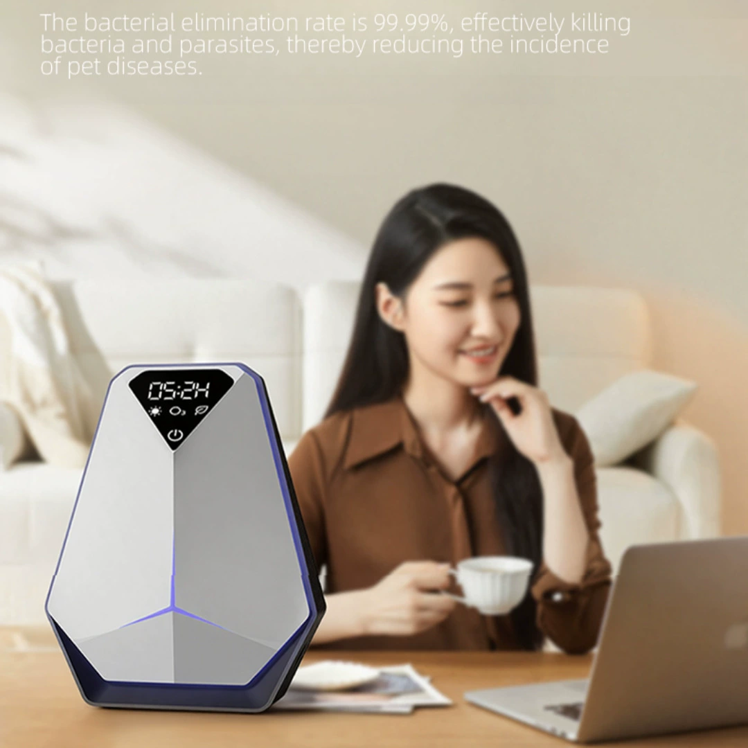 Wall-mounted formaldehyde removal air purifier desktop car sterilization negative ion deodorizer pet ozone purifier