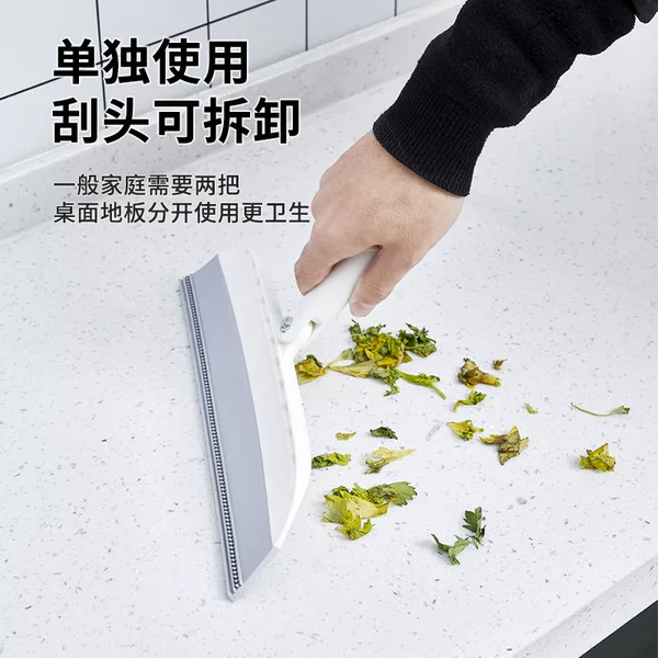 Floor Scraper Bathroom Mop Broom Retractable Water Scraper Cleaning Tool for Wiping Floors and Tiles