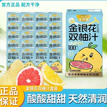 生和堂金银花双柚汁125ml盒装无香精植物饮料浓缩饮品批发