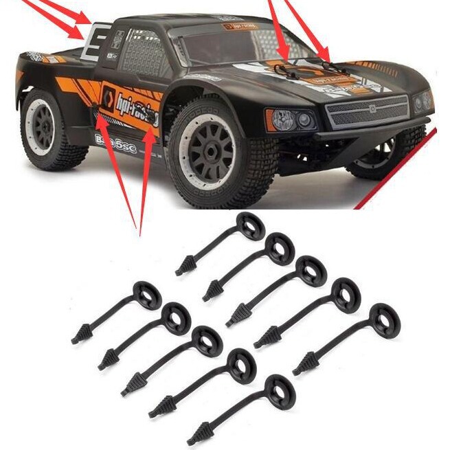 1/5 remote control car HPI Baja 5SC 5T 5B LOSI 5T off-road short truck car shell fixed R pin buckle pull ring