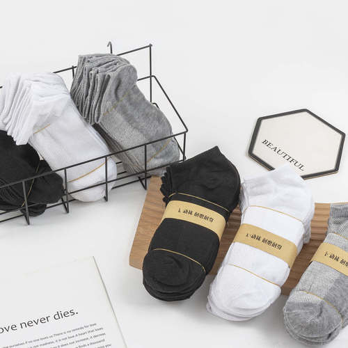 Wholesale men's mesh boat socks Spring men's thin boat socks wholesale cheap market boat socks for men