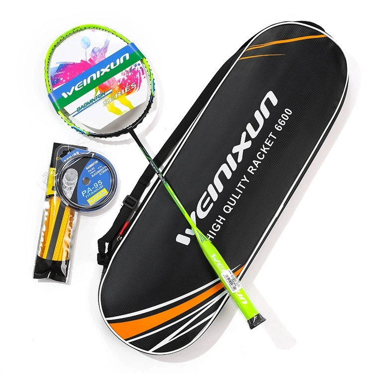 Racket for badminton for adults carbon fiber