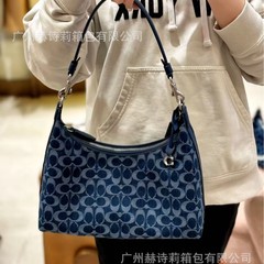 2025 Koujia 新ジュリエットレトロ半月オイルワックス本革脇の下バッグシングルショルダーポータブルクロスボディバッグ