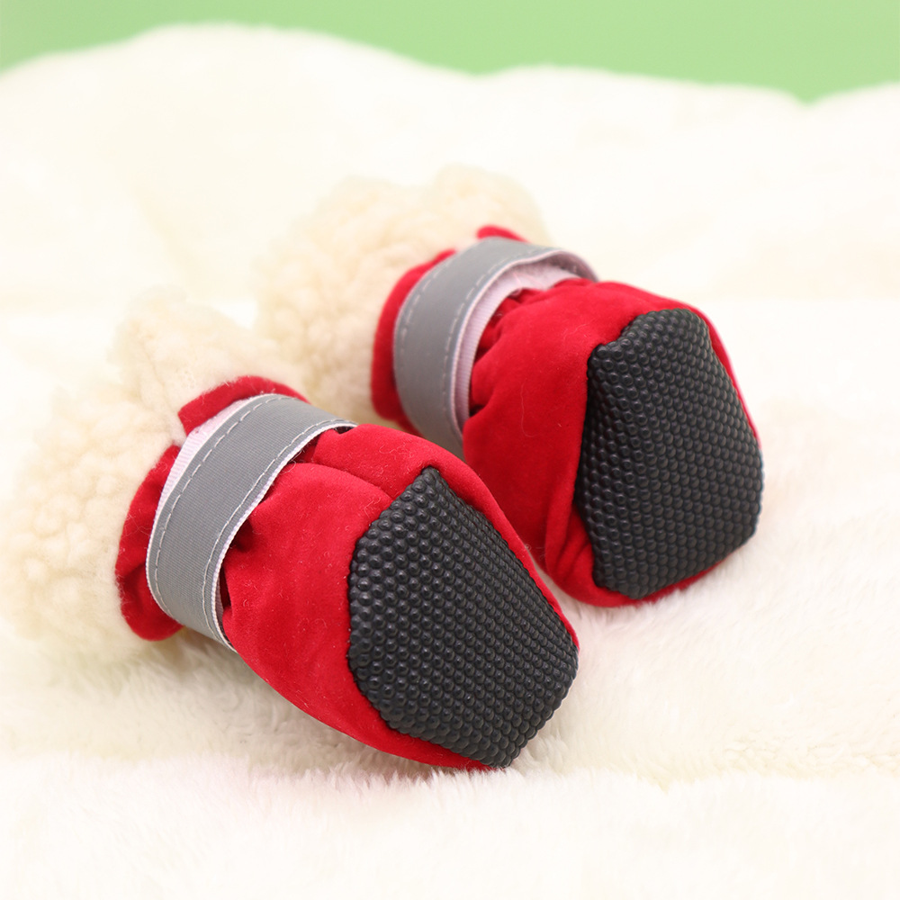 Zapatos para mascotas, zapatos para perros, suelas suaves, zapatos de algodón para perros, cubiertas para pies para mascotas, zapatos para cachorros, zapatos para gatos, botas de nieve de otoño e invierno