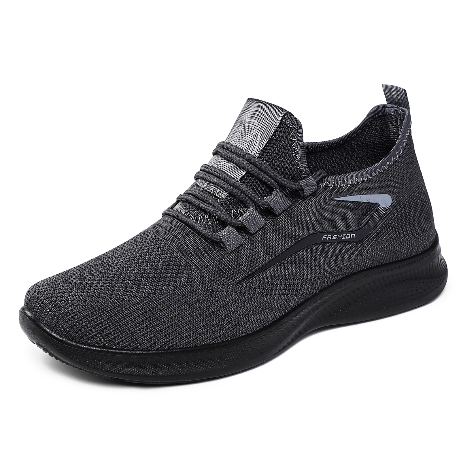Zapatos de hombre zapatos casuales grandes transfronterizos zapatos ligeros con suela suave zapatos de malla cómodos zapatos deportivos