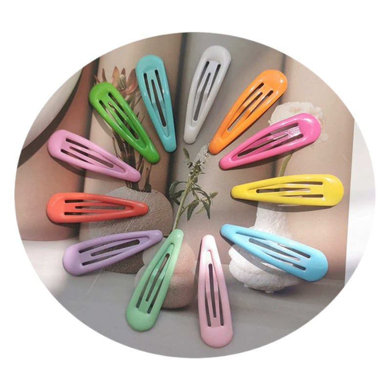 Капля воды карамельного цвета BB цвет зажима Новые аксессуары для волос Интернет-знаменитостей в Корейском стиле детская заколка для волос капающая заколка для волос челка боковой зажим