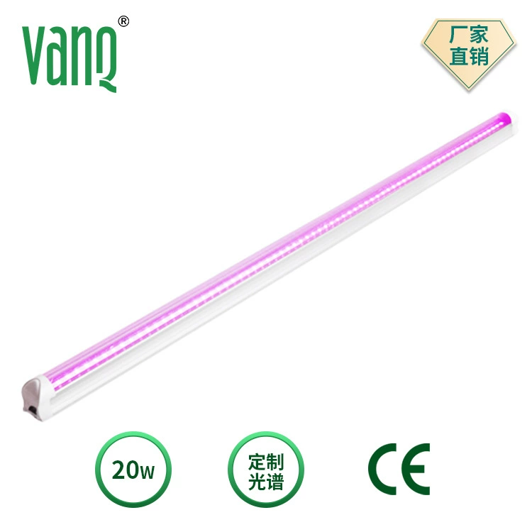 LED-растениевая лампа, искусственный линейный свет, 20Вт, длина 1.2м, комфортная цветовая температура