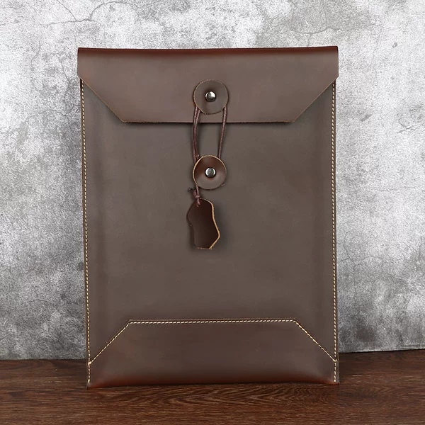 Foreign Trade Wholesale Men's Clutch Bag Envelope Bag Personalized Cowhide Vertical Information File Bag ipad Computer Bag for Hair
