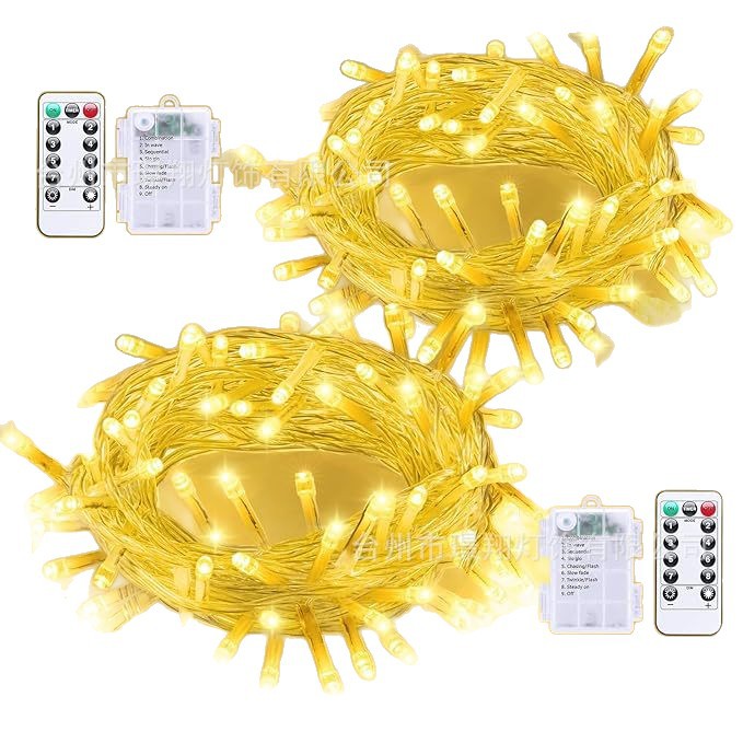 Tira de Luces LED Decorativas de Exterior Impermeable IP43, Control Remoto para Decoración Festiva y Jardín image 6
