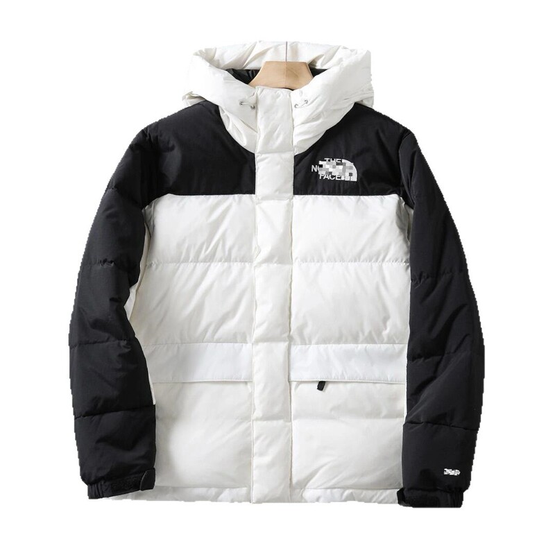 The North Face Himalayan down Jacket Winter Couple's Warm Coat Puffer Jacket White Duck down Trendy Hooded Jacket
