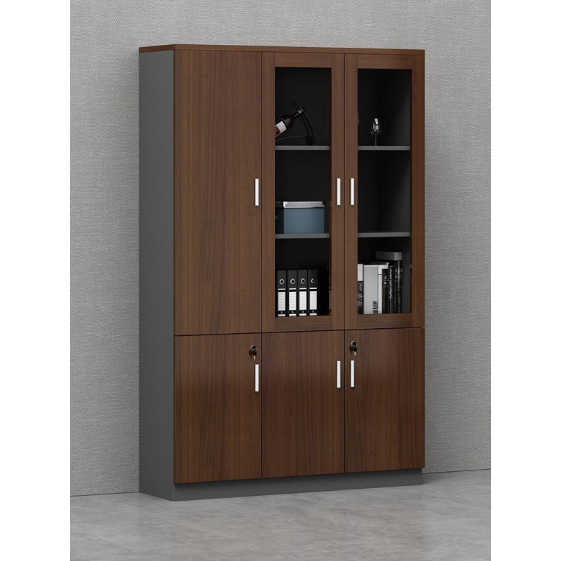 3x office file cabinet information cabinet file company office bookcase new wooden cabinet combination boss background