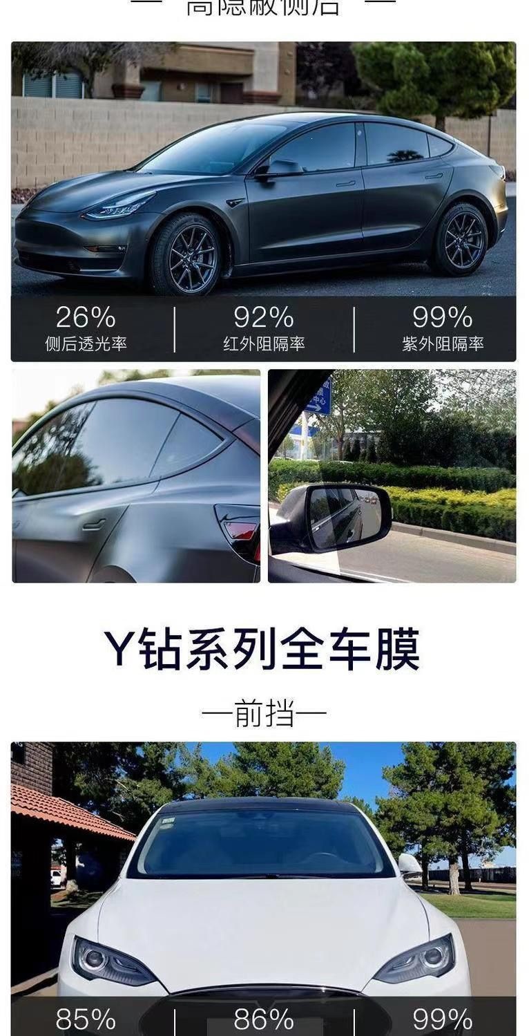 Dupont Glass Film, Full Car Solar Film, Car Insulation Film, Sun Protection and Explosion-Proof Film, Window Film, Special Nano-Ceramic Film