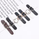Sweet cool single layer five-pointed star love belt buckle decorative accessories hair accessories hole shoes slippers diy material pj