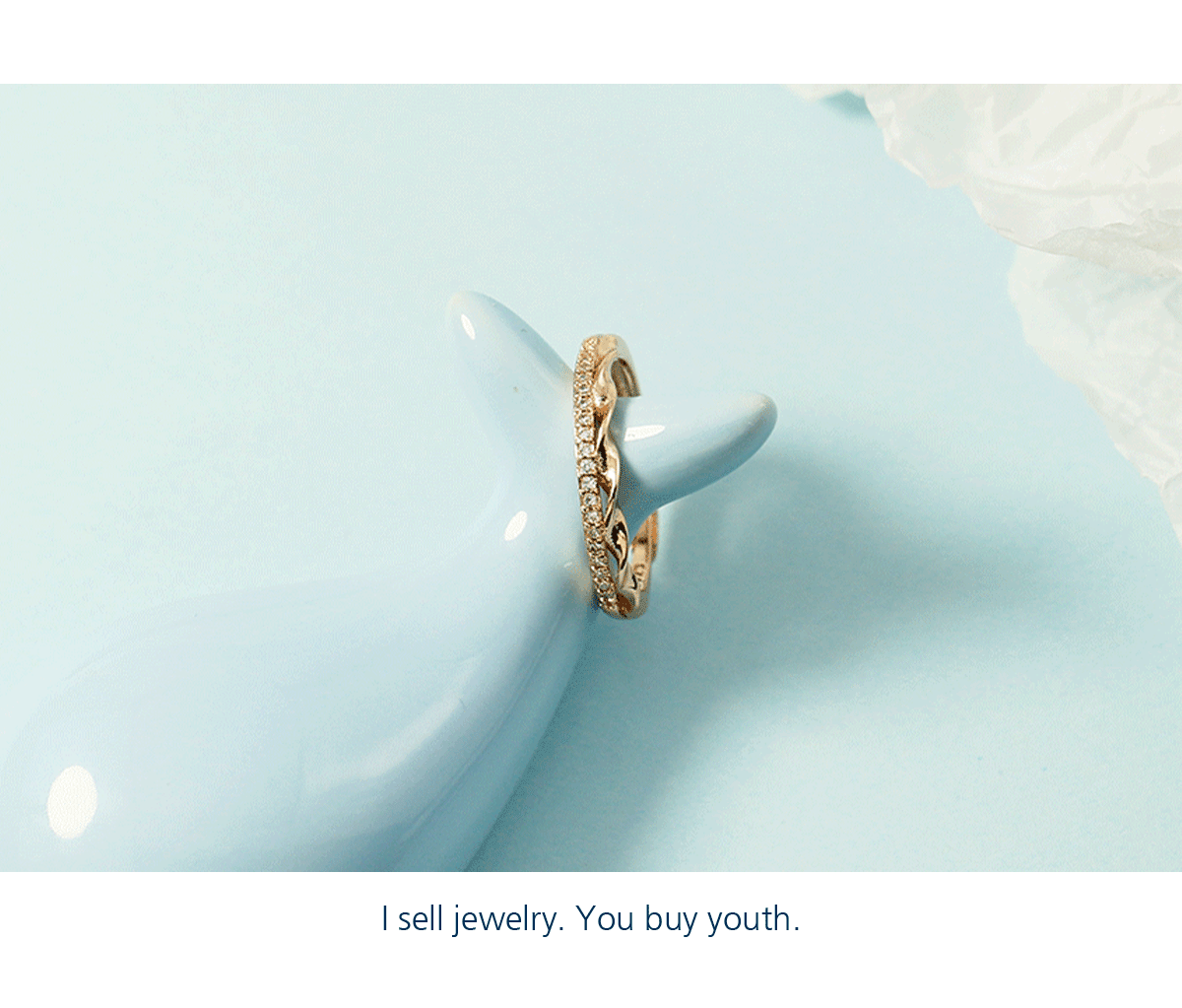 Bague alimentaire à bouche ouverte au design minimaliste en diamant à motif torsadé version coréenne avec personnalité à la mode, polyvalente_voghion.com