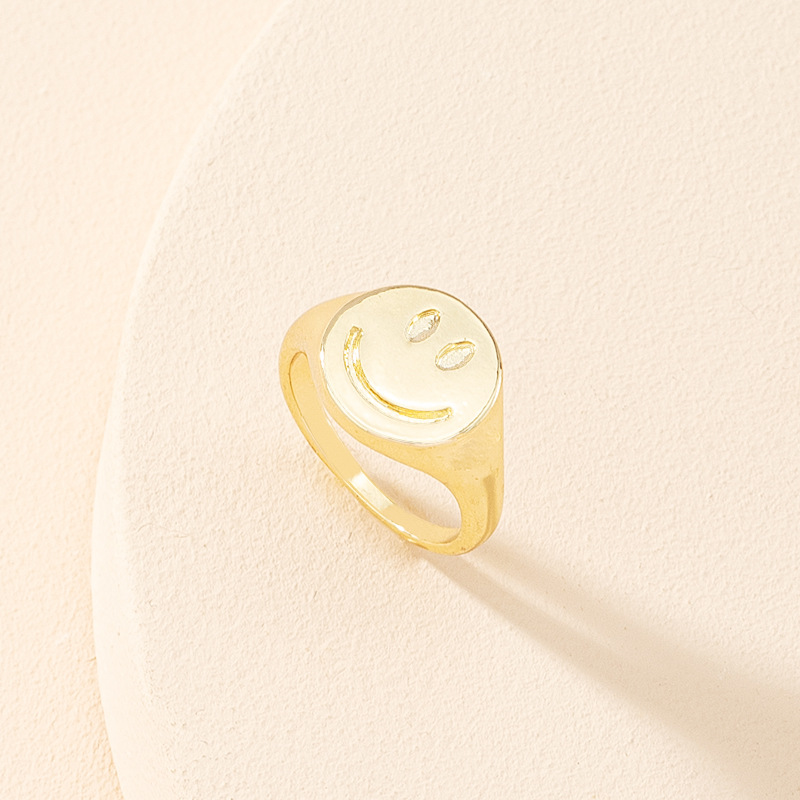 Korean smiley ring wholesale