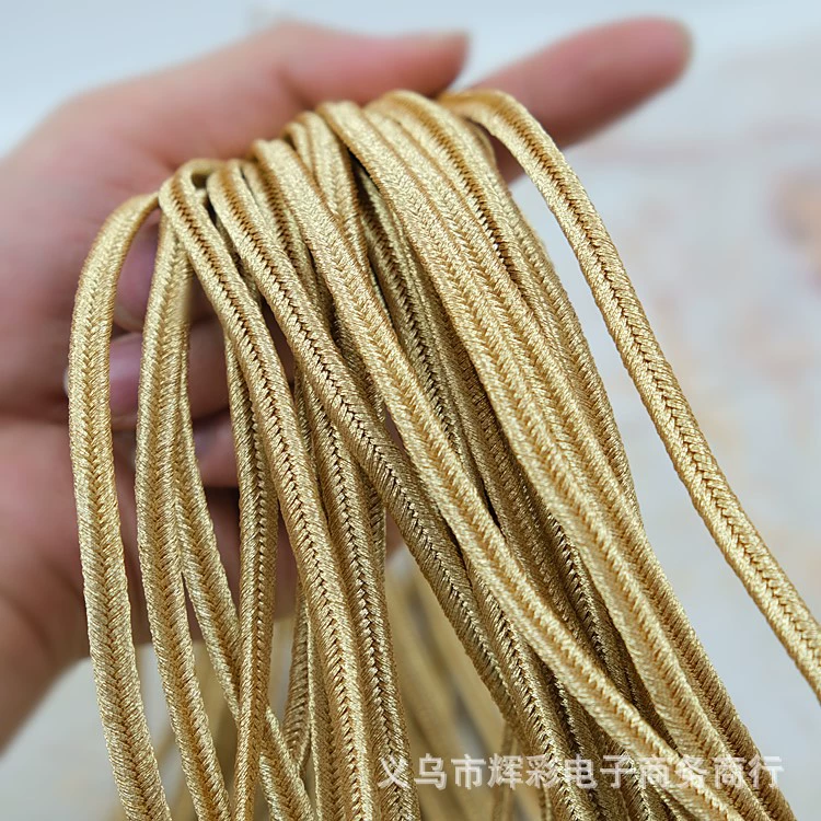 В наличии вогнутый пояс золото и серебро елочка яма веревка елочка край Змеиный живот пояс Одежда кружевные аксессуары ширина 6 мм 18 метров/галстук