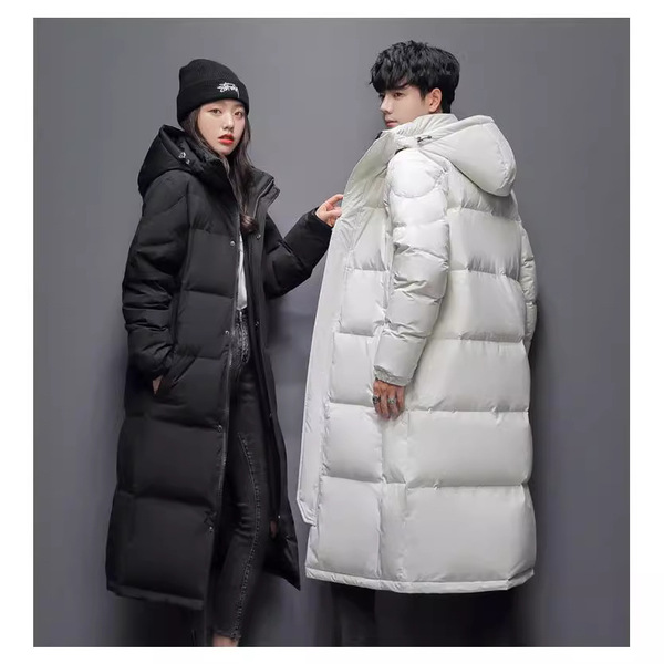Long down jacket