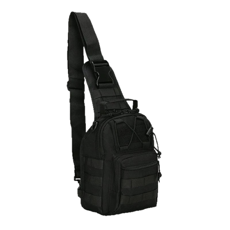 Bolsa táctica de pecho pequeño bolso de camuflaje de bicicleta bolso de hombro al aire libre montañismo portátil luya bolso de hombro de moda hombre solo hombro