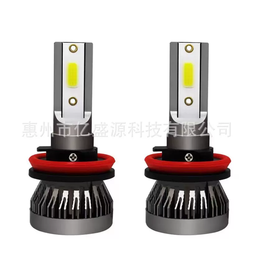 外贸爆款迷你汽车LED大灯即插即用改装车灯超亮聚光灯泡前大灯