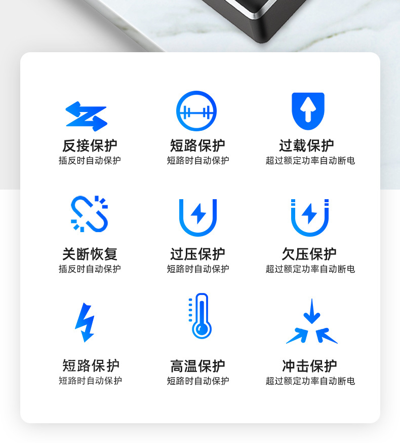 Car truck 12V/24V to 220V multifunctional car inverter converter mobile phone socket charger