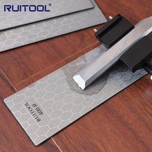 金刚砂磨刀片长方形金刚石磨片蜂窝型磨刀器家用打磨抛光便携工具