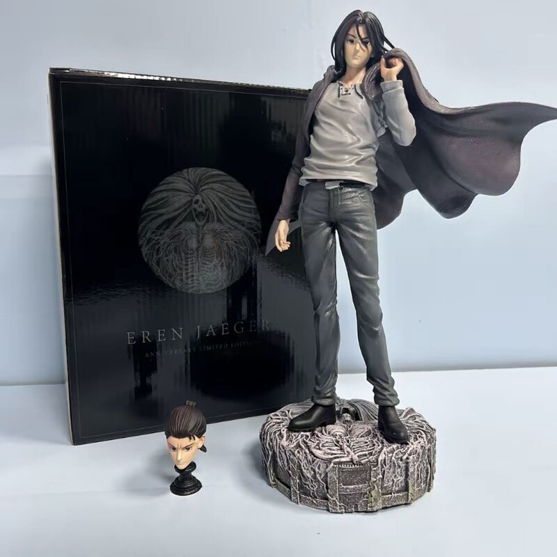 Power Anniversary Extra Large Giant Attack on Titan Eren Double-Headed Replaceable Model Statue Desktop Ornament Power Anniversary Extra Large Giant Attack on Titan Eren Double-Headed Replaceable Model Statue Desktop Ornament
