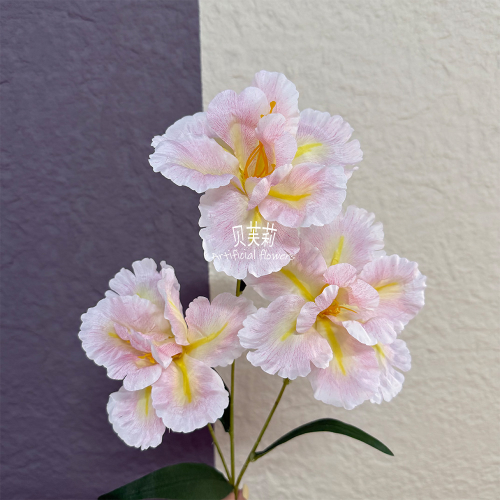 3개의 머리 아이리스-라이트 핑크