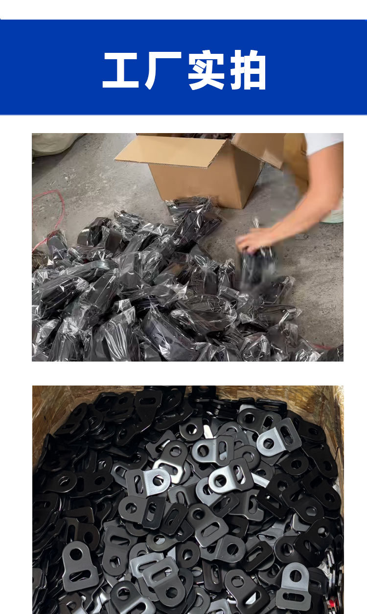 Factory Direct Supply of New 322.5kg Point Lock Car Seat Belt Accessories Seat Belt Buckle Complete Set Wholesale
