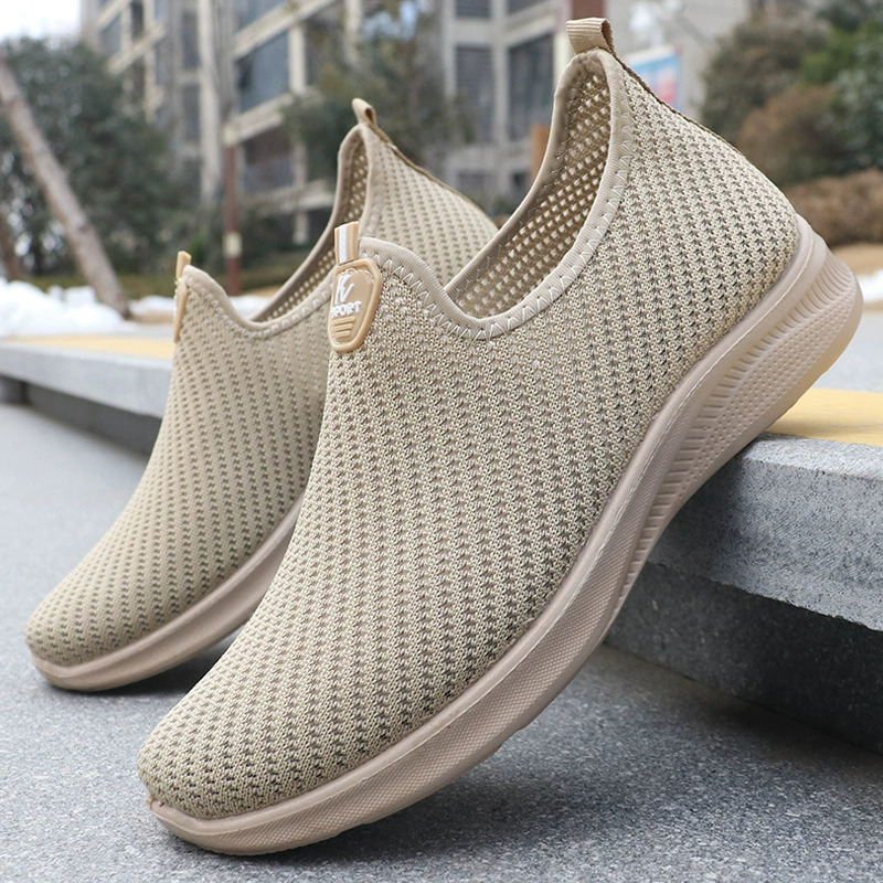Foreign trade men's shoes spring cross-border for shoes wholesale men's casual shoes breathable fly woven sneaker