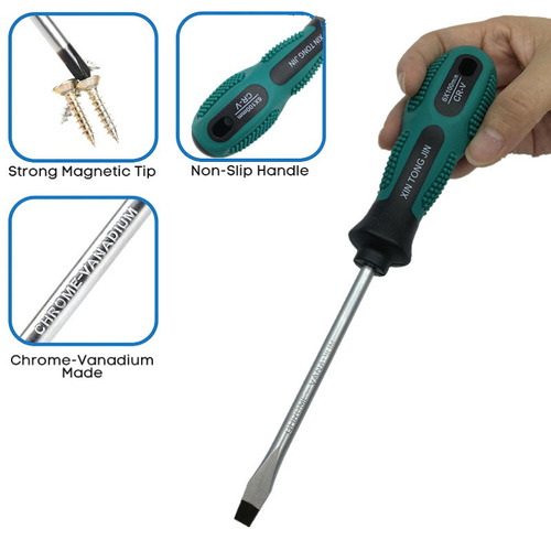 Cross screwdriver set multifunctional combination metal tools with magnetic screwdriver cross slotted screwdriver set
