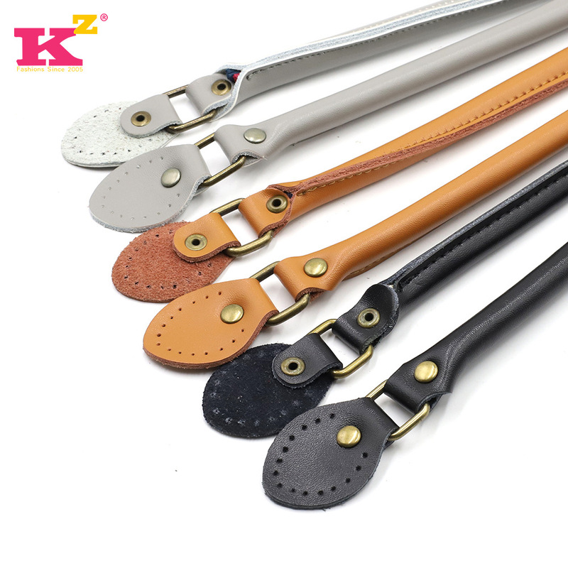 New Genuine Leather Bag Strap 40/50/60cm Short Handbag Strap with Shoulder Strap, Handmade Sewing DIY Bag Strap Accessories New Genuine Leather Bag Strap 40/50/60cm Short Handbag Strap with Shoulder Strap, Handmade Sewing DIY Bag Strap Accessories