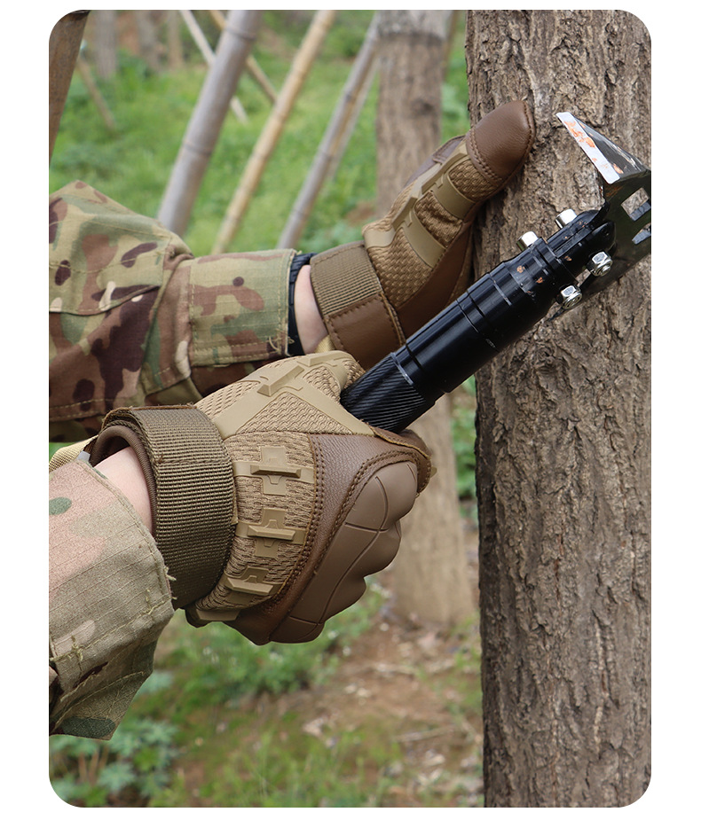 Heavy Duty Tactical Gloves Super Technician Protective anti-slip full finger touch screen motorcycle Training Combat Combat Camouflage men_voghion.com