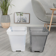 加厚小育苗盆方形懒人绿萝透明花盆套吊兰盆栽室内园艺用品吸水盆