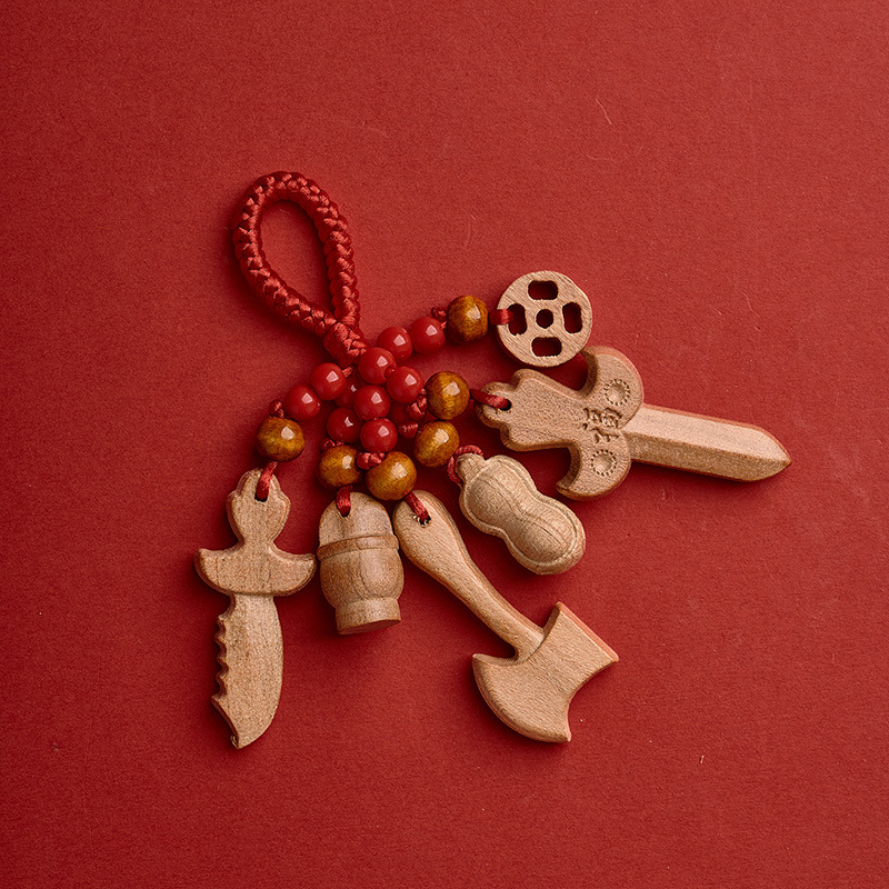 Treasure protection peach wood pendant [style 10]