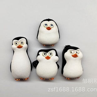 Refrigerator Magnet Resin Refrigerator Magnet Penguin Magnetic Sticker Madagascar Penguin Refrigerator Decoration Div Jewelry