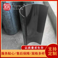 煤矿简易输煤设备表面镀瓷溜槽 高强弹性合金制耐用耐磨搪瓷溜槽