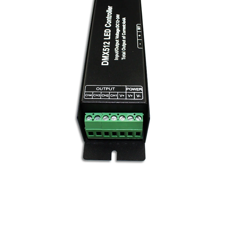 Фабричная прямые продажи 4-канальные декодер DMX512 RGBW контроллер DMX контроллер сценический инженер DXM главный контроллер