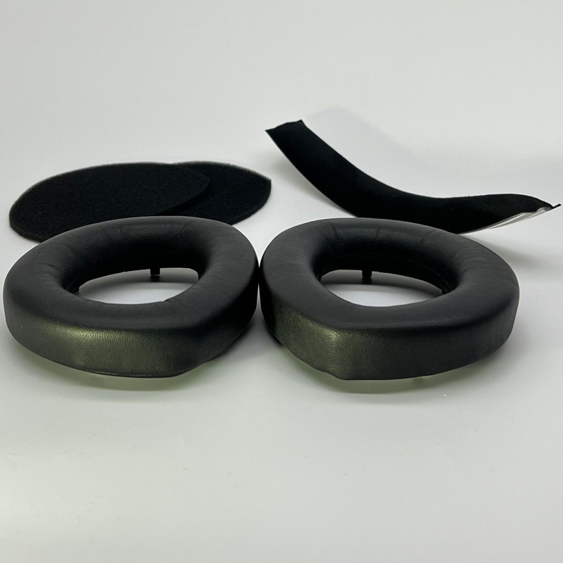 Suitable for senheiser headset HD700 sheath earmuffs pad sheepskin nano Velvet Ice Silk cloth memory foam