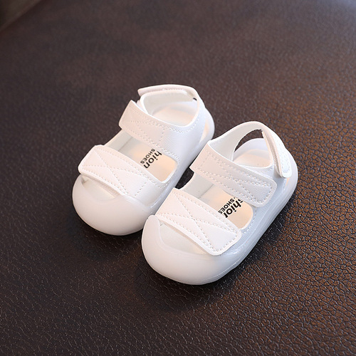宝宝凉鞋2022夏季新款婴儿学步鞋软底男女童小童透气防滑鞋子韩版