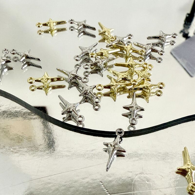 Cross Star Pendant Mang Star Pendant DIY Handmade Accessories Jewelry Bracelet Necklace Keychain Accessories