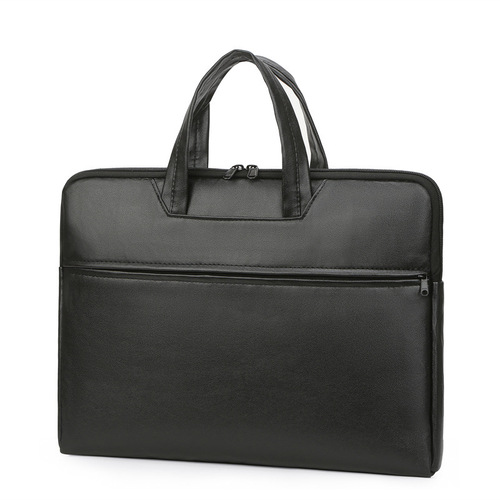 Cross-border waterproof tote briefcase for business casual men, document bag, laptop bag, travel meeting bag