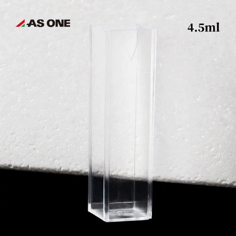ASE одноразовая пластиковая кювета 4,5 мл/1,5 мл с обеих сторон светопропускание оптический путь 10 мм образец ячейки PS материал