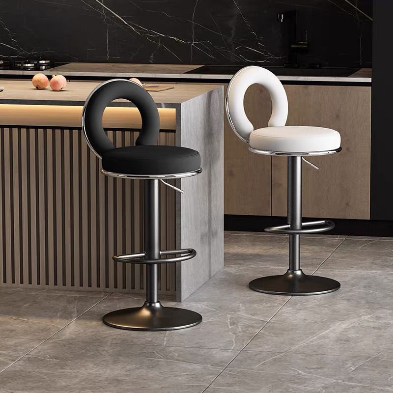 Silla de bar respaldada taburetes altos para el hogar taburetes modernos simples de alta calidad cajero de recepción elevador silla de bar alta