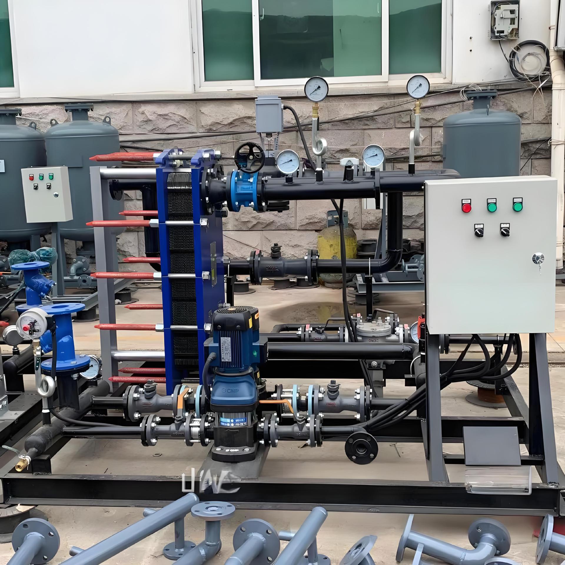 供水换热机组 小区采暖宿舍洗浴换热机组 小区集中供暖换热机组