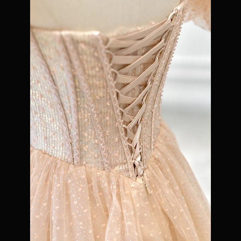 Vestido de noche para mujer 2026, nuevo estilo, elegante para banquetes, fiestas anuales, estilo hada, para examen artístico, actuación vocal, anfitriona social. image 4
