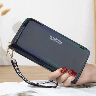Long wallet, shoulder bag, universal capacious small clutch bag, 2022 collection