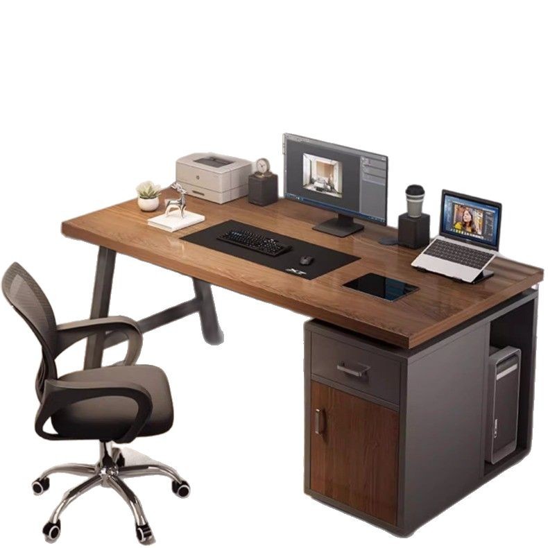 Escritorio para computadora Escritorio para el hogar Escritorio con cajón Escritorio para estudiantes Aprendizaje Escritorio para estudiantes Dormitorio simple Escritorio de lujo ligero