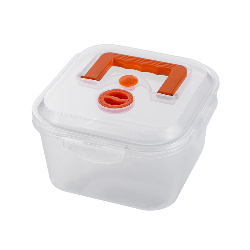 Caja de almacenamiento a prueba de fugas de gran capacidad con cubierta para refrigerador doméstico para huevos, frutas y alimentos