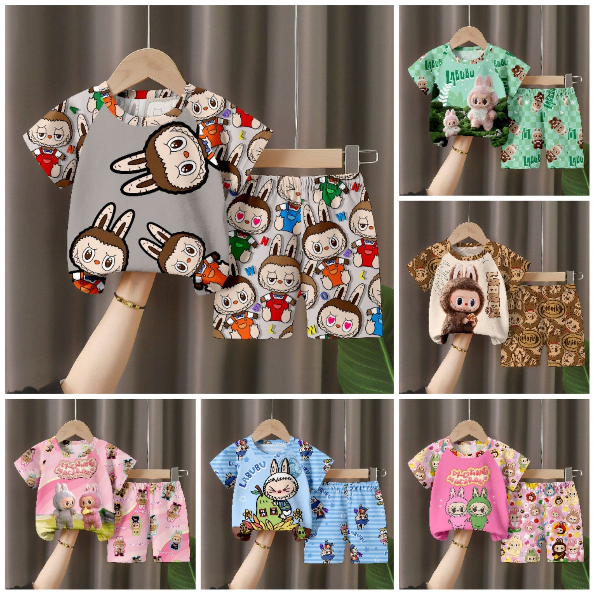 Children's summer thin pijama for men and women